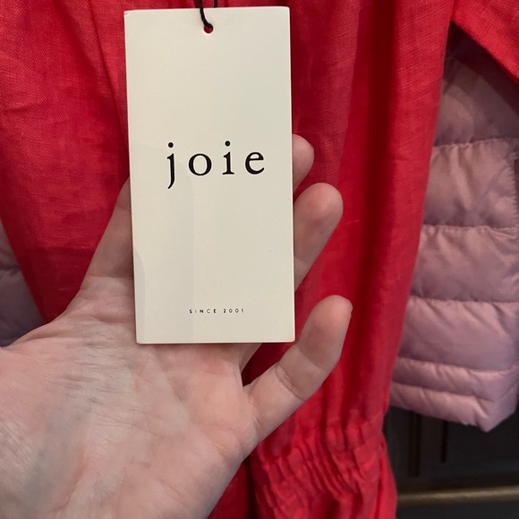 JOIE jumpsuit Size small NWT color: Coral - Picture 6 of 8